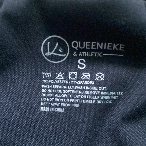 Black long biker shorts - Picture 2 of 3